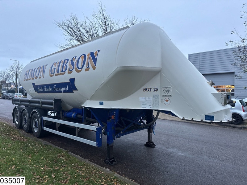 Полуприколка цистерна Feldbinder Silo 40.000 Liter, 3 Comp: слика 8 Полуприколка цистерна Feldbinder Silo 40.000 Liter, 3 Comp: слика 8