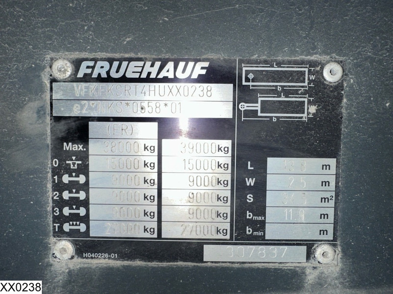 Fruehauf gesloten bak - Полуприколка сандучар: слика 5 Fruehauf gesloten bak - Полуприколка сандучар: слика 5