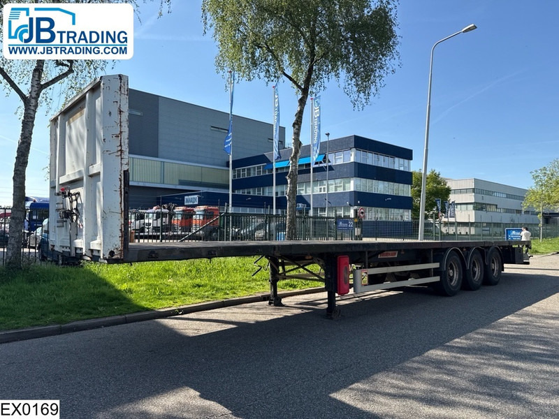 Полуприколка платформа Fruehauf open laadbak: слика 1