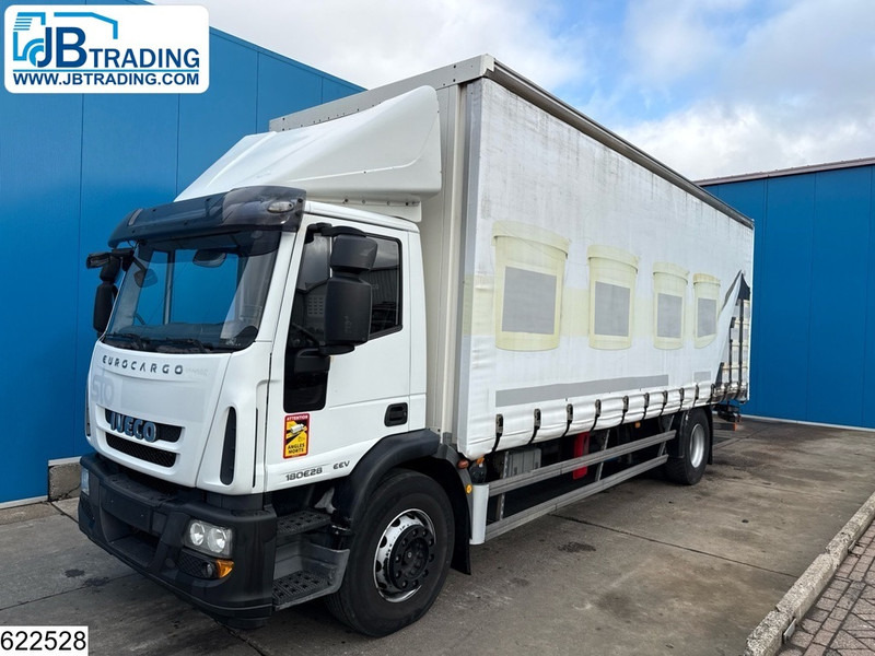 Iveco Eurocargo 180E28 EURO 5 EEV, Dhollandia - Камион со церада: слика 1 Iveco Eurocargo 180E28 EURO 5 EEV, Dhollandia - Камион со церада: слика 1