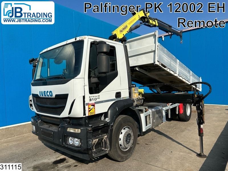 Iveco Stralis 310 EURO 6, Palfinger, Remote, Steel - Кипер, Камион со кран: слика 1 Iveco Stralis 310 EURO 6, Palfinger, Remote, Steel - Кипер, Камион со кран: слика 1