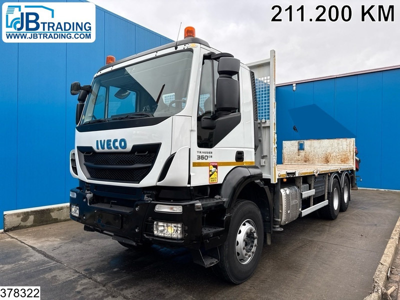 Iveco Trakker 360 6x4, EURO 6, Steelsuspension, Hub reduction - Камион со платформа: слика 1 Iveco Trakker 360 6x4, EURO 6, Steelsuspension, Hub reduction - Камион со платформа: слика 1