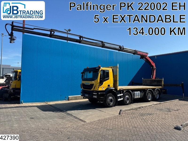 Iveco X-Way 480 8X4, EURO 6D, Retarder, Palfinger - Камион со платформа, Камион со кран: слика 1 Iveco X-Way 480 8X4, EURO 6D, Retarder, Palfinger - Камион со платформа, Камион со кран: слика 1