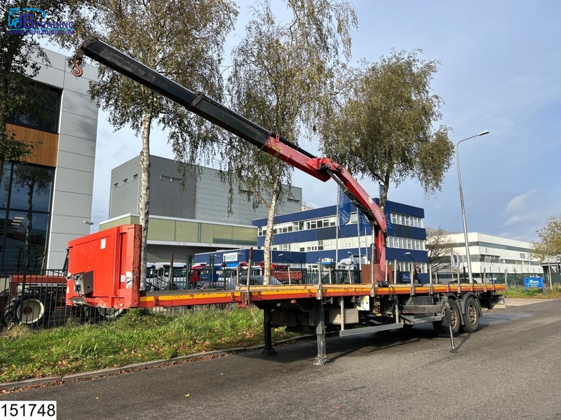 Lecitrailer open laadbak Fassi, Remote - Полуприколка платформа: слика 1 Lecitrailer open laadbak Fassi, Remote - Полуприколка платформа: слика 1