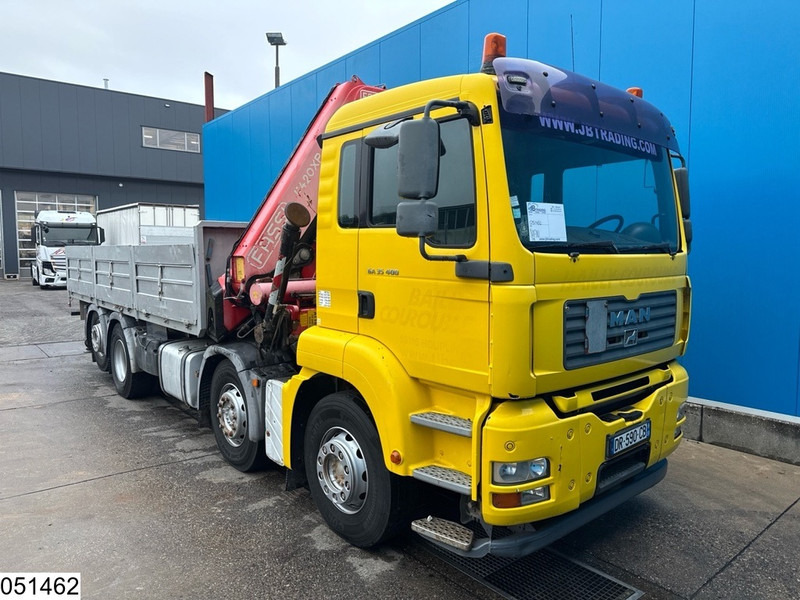 MAN TGA 35 400 8x2, Handgeschakeld, Fassi, Remote - Камион со платформа, Камион со кран: слика 3 MAN TGA 35 400 8x2, Handgeschakeld, Fassi, Remote - Камион со платформа, Камион со кран: слика 3