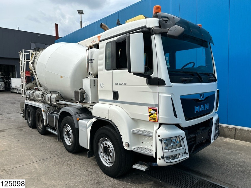 MAN TGS 32 420 8X4, EURO 6, Stetter - Камион миксер за бетон: слика 4 MAN TGS 32 420 8X4, EURO 6, Stetter - Камион миксер за бетон: слика 4