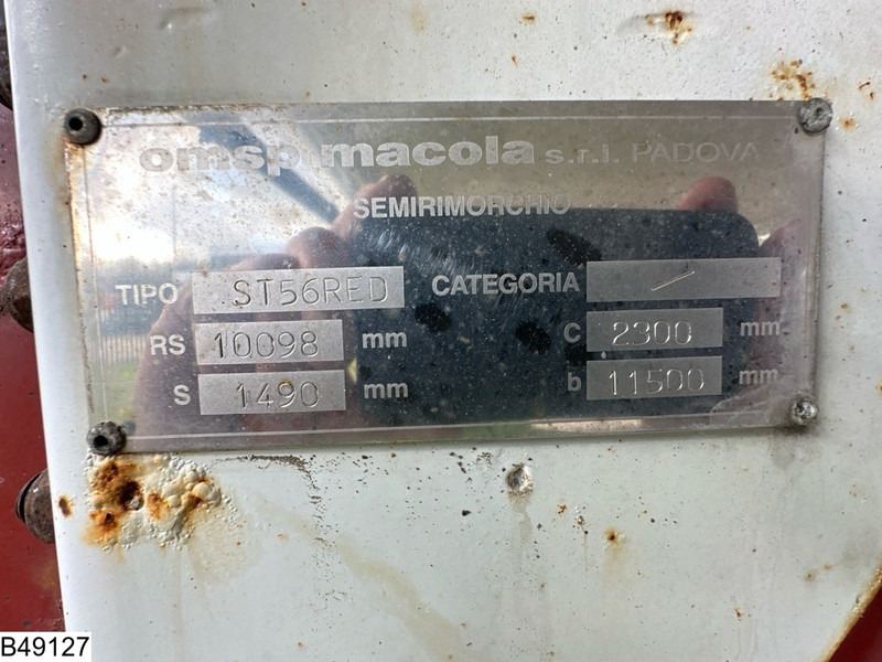 Macola Gas 56100 Liter, LPG GPL gas tank, Gaz, 1 Compartment - Полуприколка цистерна: слика 4 Macola Gas 56100 Liter, LPG GPL gas tank, Gaz, 1 Compartment - Полуприколка цистерна: слика 4