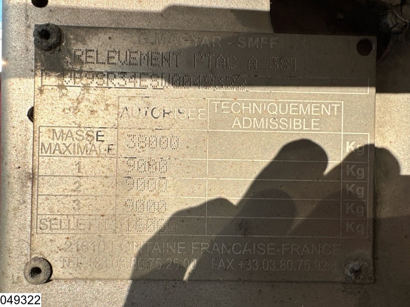 Magyar Food 30000 Liter, 5 Comp - Полуприколка цистерна: слика 4 Magyar Food 30000 Liter, 5 Comp - Полуприколка цистерна: слика 4