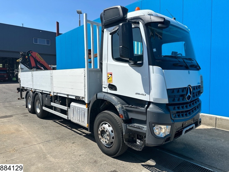 Mercedes-Benz Arocs 2640 6X4, EURO 6, Steel suspension, Retarder - Камион со платформа, Камион со кран: слика 3 Mercedes-Benz Arocs 2640 6X4, EURO 6, Steel suspension, Retarder - Камион со платформа, Камион со кран: слика 3
