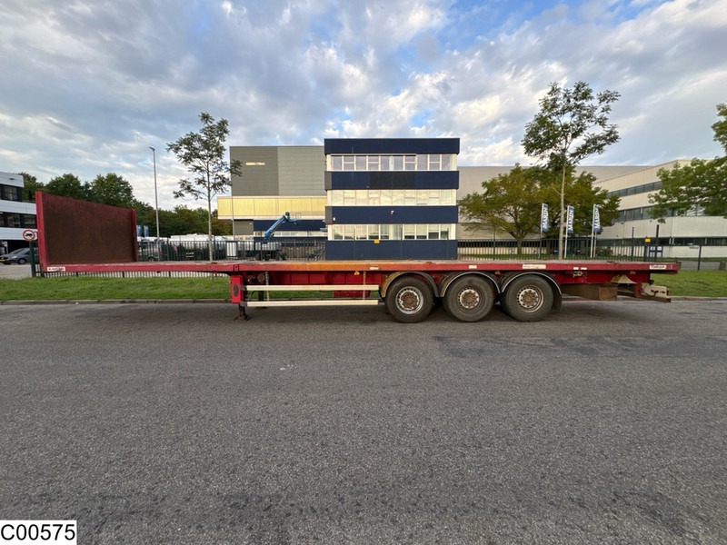 ROBUSTE open laadbak 4.60 MTR extendable - Полуприколка платформа: слика 3 ROBUSTE open laadbak 4.60 MTR extendable - Полуприколка платформа: слика 3