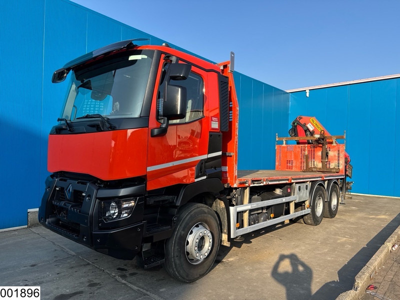 Renault C 430 6x4, EURO 6, Retarder, Palfinger,Remote - Камион со платформа, Камион со кран: слика 4 Renault C 430 6x4, EURO 6, Retarder, Palfinger,Remote - Камион со платформа, Камион со кран: слика 4