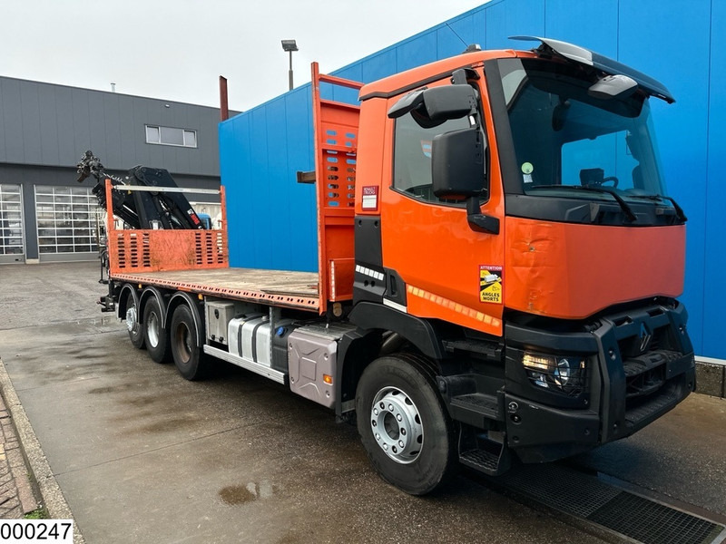 Renault C 430 8X4, EURO 6, HIAB, X-HIDUO 228 E-5 - Камион со платформа, Камион со кран: слика 4 Renault C 430 8X4, EURO 6, HIAB, X-HIDUO 228 E-5 - Камион со платформа, Камион со кран: слика 4