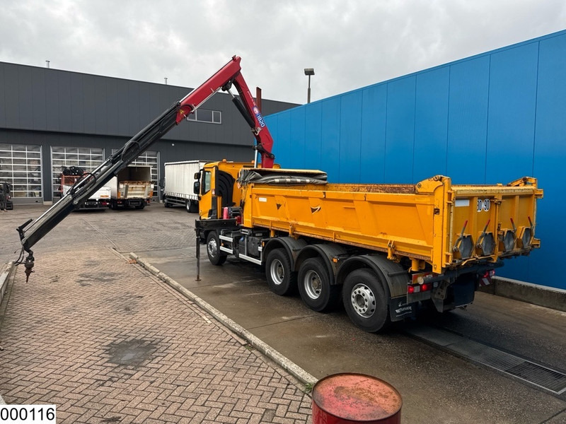 Renault C 430 8x4, EURO 6, HMF, Garnier - Кипер, Камион со кран: слика 4 Renault C 430 8x4, EURO 6, HMF, Garnier - Кипер, Камион со кран: слика 4