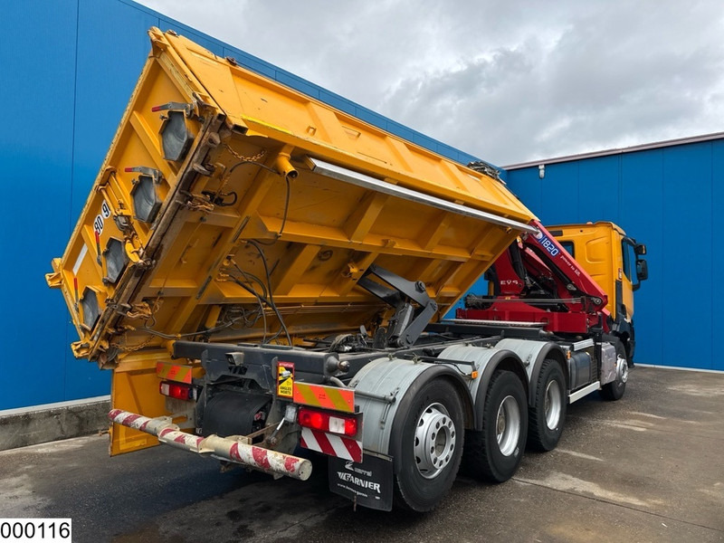 Renault C 430 8x4, EURO 6, HMF, Garnier - Кипер, Камион со кран: слика 2 Renault C 430 8x4, EURO 6, HMF, Garnier - Кипер, Камион со кран: слика 2