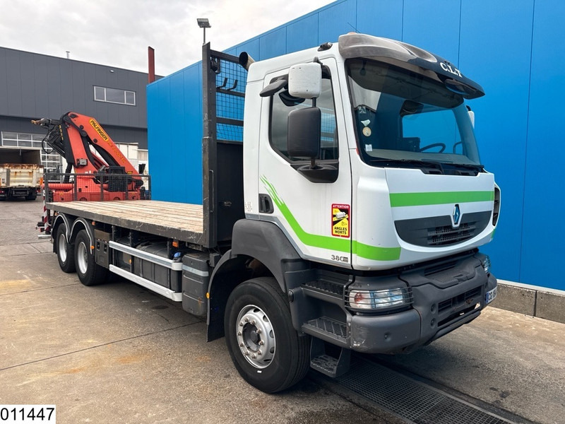 Renault Kerax 380 Dxi 6X4, EURO 5, Palfinger, Manual - Камион со платформа, Камион со кран: слика 3 Renault Kerax 380 Dxi 6X4, EURO 5, Palfinger, Manual - Камион со платформа, Камион со кран: слика 3