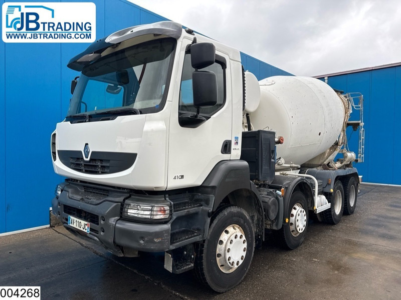 Renault Kerax 410 Dxi 8x4, Leaf suspension, Manual transmission - Камион миксер за бетон: слика 1 Renault Kerax 410 Dxi 8x4, Leaf suspension, Manual transmission - Камион миксер за бетон: слика 1