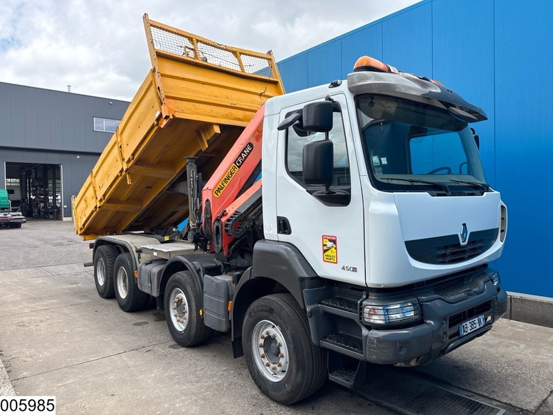 Renault Kerax 450 Dxi 8X4, Manual, Steel suspension, Retarder - Кипер, Камион со кран: слика 3 Renault Kerax 450 Dxi 8X4, Manual, Steel suspension, Retarder - Кипер, Камион со кран: слика 3