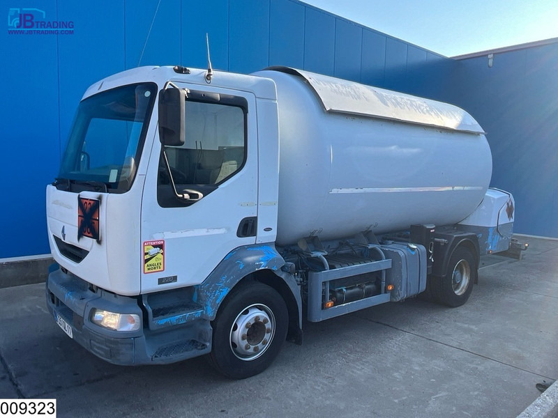Renault Midlum 220 14997 Liter, LPG GPL, Gastank, Steel suspension - Камион цистерна: слика 1 Renault Midlum 220 14997 Liter, LPG GPL, Gastank, Steel suspension - Камион цистерна: слика 1