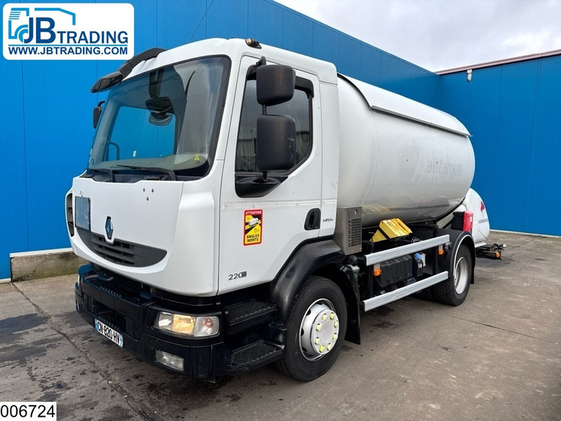 Renault Midlum 220 EURO 5, 10505 Liter, LPG GPL, Gastank, Telma - Камион цистерна: слика 1 Renault Midlum 220 EURO 5, 10505 Liter, LPG GPL, Gastank, Telma - Камион цистерна: слика 1
