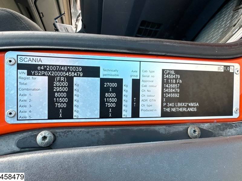 Кипер, Камион со кран Scania P 340 6x2, CNG, Retarder, Palfinger, Remote: слика 7 Кипер, Камион со кран Scania P 340 6x2, CNG, Retarder, Palfinger, Remote: слика 7