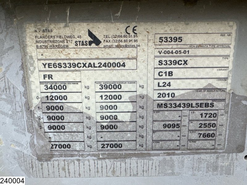 Stas kipper 23.19 m3, Lift axle - Кипер полуприколка: слика 4 Stas kipper 23.19 m3, Lift axle - Кипер полуприколка: слика 4