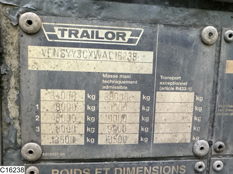 Trailor Fuel 40078 Litres, 9 Compartments - Полуприколка цистерна: слика 4 Trailor Fuel 40078 Litres, 9 Compartments - Полуприколка цистерна: слика 4