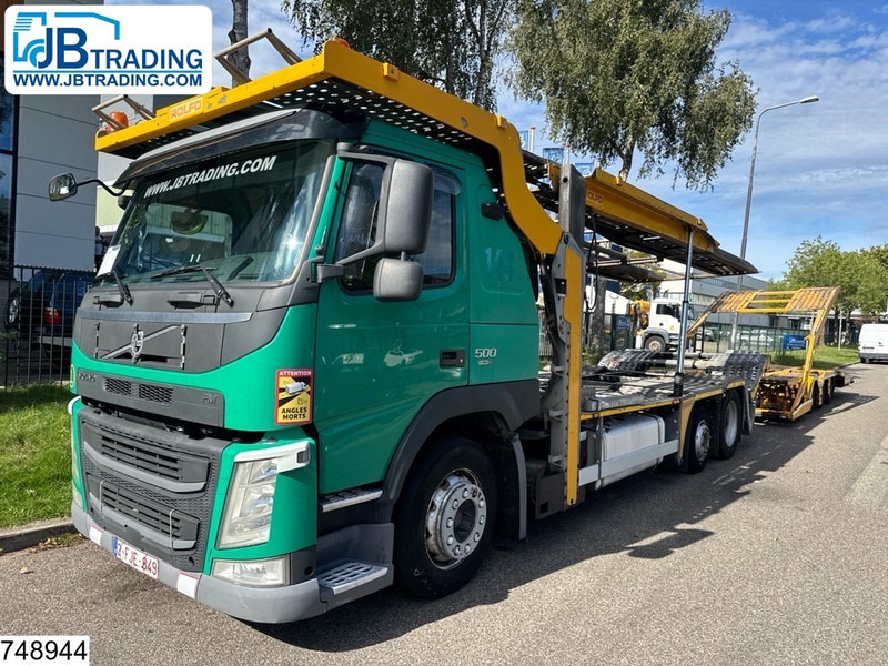 Volvo FH 500 6x2, EURO 6, Combi, Rolfo, GS Meppel - Автотранспортен камион: слика 1 Volvo FH 500 6x2, EURO 6, Combi, Rolfo, GS Meppel - Автотранспортен камион: слика 1
