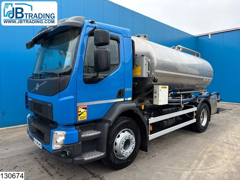 Volvo FL 280 EURO 6D, 9000 liter, 2 Comp, Milk - Камион цистерна: слика 1 Volvo FL 280 EURO 6D, 9000 liter, 2 Comp, Milk - Камион цистерна: слика 1