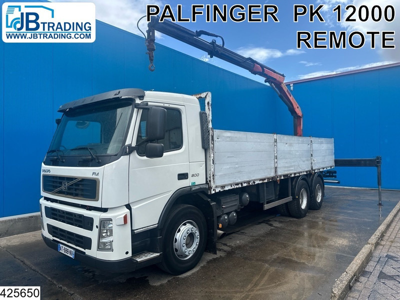 Volvo FM 300 6 X 2, Manual, Steel suspension, Palfinger - Камион со платформа, Камион со кран: слика 1 Volvo FM 300 6 X 2, Manual, Steel suspension, Palfinger - Камион со платформа, Камион со кран: слика 1