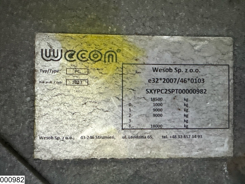 Wecon middenas - Приколка платформа: слика 4 Wecon middenas - Приколка платформа: слика 4