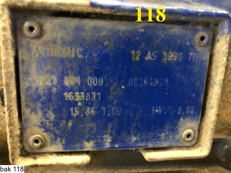 ZF ASTRONIC, 12 AS 1930 TD, Automatic - Менувач: слика 3 ZF ASTRONIC, 12 AS 1930 TD, Automatic - Менувач: слика 3