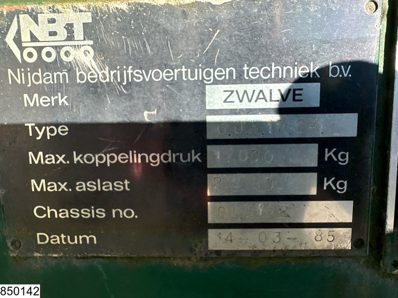 Zwalve open laadbak 41.000 KG - Полуприколка платформа: слика 5 Zwalve open laadbak 41.000 KG - Полуприколка платформа: слика 5