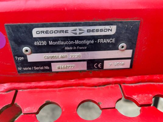 Gregoire Besson CROSSLAND - Култиватор: слика 4 Gregoire Besson CROSSLAND - Култиватор: слика 4