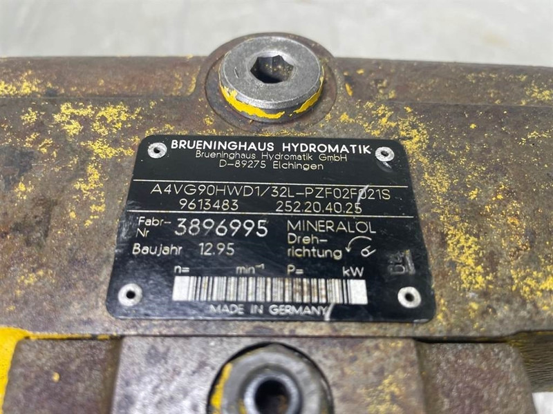 Brueninghaus Hydromatik A4VG90HWD1/32L-Drive pump/Fahrpumpe/Rijpomp - Хидраулика за Градежна машина: слика 4 Brueninghaus Hydromatik A4VG90HWD1/32L-Drive pump/Fahrpumpe/Rijpomp - Хидраулика за Градежна машина: слика 4