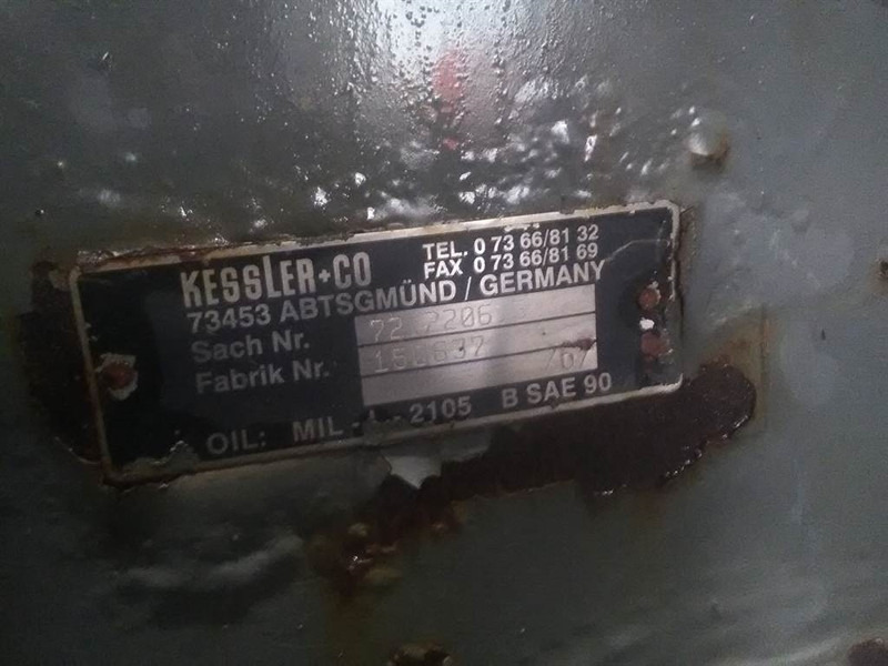 Kessler+CO 72.2206 - Axle/Achse/As - Оска и делови за Градежна машина: слика 5 Kessler+CO 72.2206 - Axle/Achse/As - Оска и делови за Градежна машина: слика 5