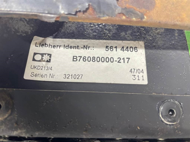 Liebherr A924B-5614406-Airco condenser/Klimakondensator - Рамка/ Шасија за Градежна машина: слика 4 Liebherr A924B-5614406-Airco condenser/Klimakondensator - Рамка/ Шасија за Градежна машина: слика 4