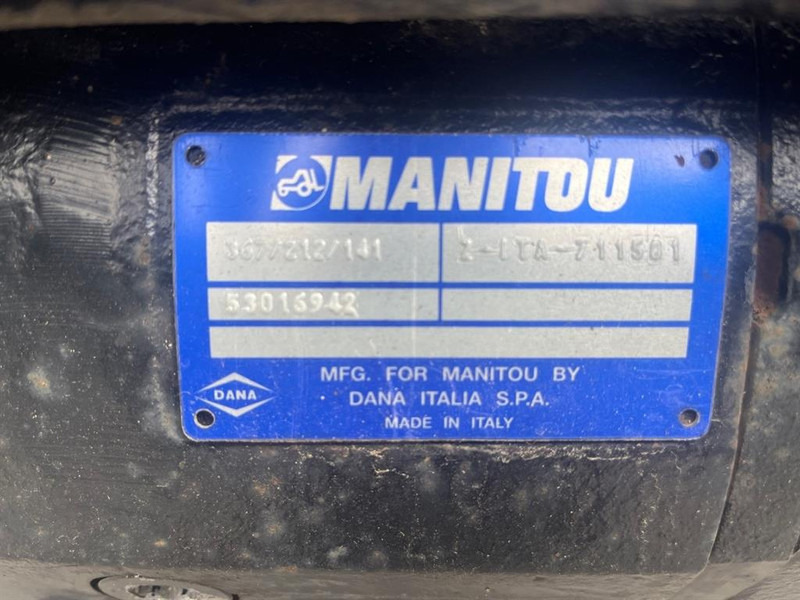 Manitou MRT2145-53016942-Dana Spicer 367/212/141-Axle/As - Оска и делови за Градежна машина: слика 5 Manitou MRT2145-53016942-Dana Spicer 367/212/141-Axle/As - Оска и делови за Градежна машина: слика 5
