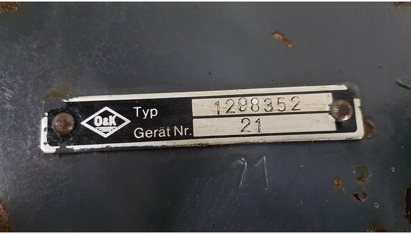 O & K 1298352 - O&K MH 6.5 - Valve/Ventile/Ventiel - Хидраулика: слика 4 O & K 1298352 - O&K MH 6.5 - Valve/Ventile/Ventiel - Хидраулика: слика 4