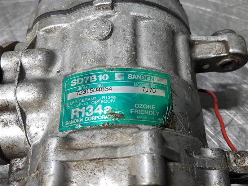 SANDEN SD7B10-7170-Compressor/Kompressor/Aircopomp - Компресор на клима уред за Градежна машина: слика 4 SANDEN SD7B10-7170-Compressor/Kompressor/Aircopomp - Компресор на клима уред за Градежна машина: слика 4