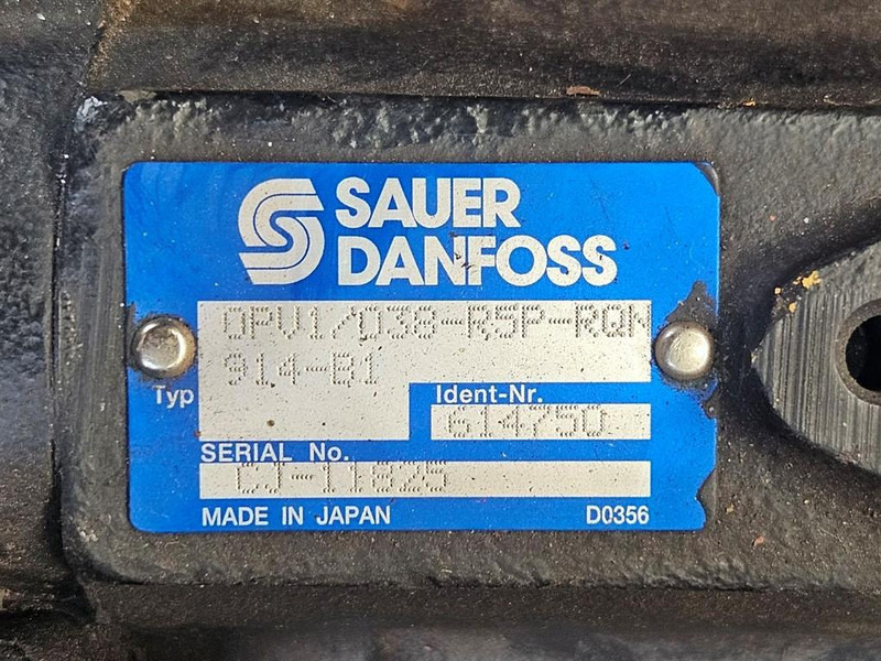 Хидраулика за Градежна машина Sauer Danfoss OPV1/038-R5P-Load sensing pump: слика 7 Хидраулика за Градежна машина Sauer Danfoss OPV1/038-R5P-Load sensing pump: слика 7