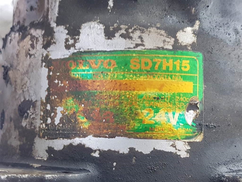 Volvo -Sanden SD7H15-Compressor/Kompressor/Aircopomp - Компресор на клима уред за Градежна машина: слика 4 Volvo -Sanden SD7H15-Compressor/Kompressor/Aircopomp - Компресор на клима уред за Градежна машина: слика 4