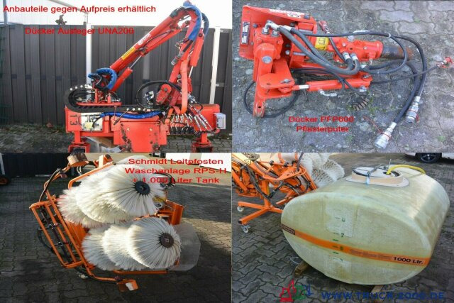 Комби кипер Boki 4x4 Kran 5 + 6 Steuerkreis Kommunalplatte: слика 13