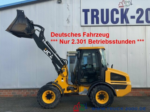 JCB 407 T4 4x4 Radlader Schutzkabine Schaufel +Gabel - Натоварувач на тркала: слика 1 JCB 407 T4 4x4 Radlader Schutzkabine Schaufel +Gabel - Натоварувач на тркала: слика 1