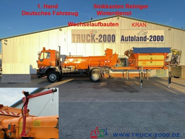 MAN 14.255 4x4 Sinkkasten Kanaleiniger Winterdienst - Вакуумски камион: слика 1 MAN 14.255 4x4 Sinkkasten Kanaleiniger Winterdienst - Вакуумски камион: слика 1
