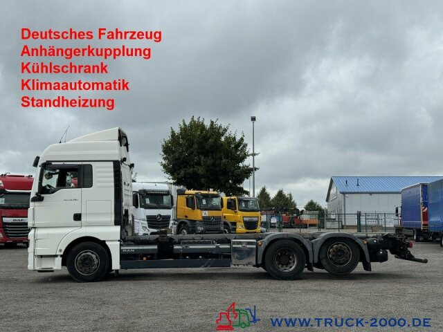MAN TGX 26.480 XLX BDF Haus Bett Hub Multi Wechsler - Транспортер на контејнер/ Камион со променливо тело: слика 1 MAN TGX 26.480 XLX BDF Haus Bett Hub Multi Wechsler - Транспортер на контејнер/ Камион со променливо тело: слика 1
