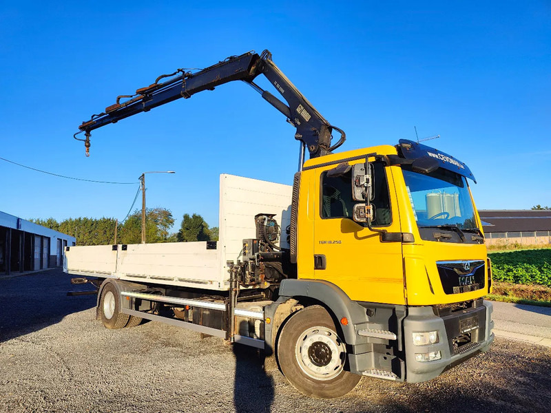 MAN TGM 18.250 Open box + HIAB 166-3 - Камион со платформа, Камион со кран: слика 2 MAN TGM 18.250 Open box + HIAB 166-3 - Камион со платформа, Камион со кран: слика 2