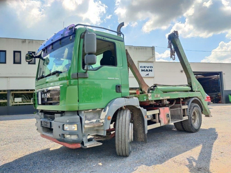 MAN TGM 18.340 Euro5 Afzetsysteem Hyvalift - Камион за подигање контејнери: слика 1 MAN TGM 18.340 Euro5 Afzetsysteem Hyvalift - Камион за подигање контејнери: слика 1