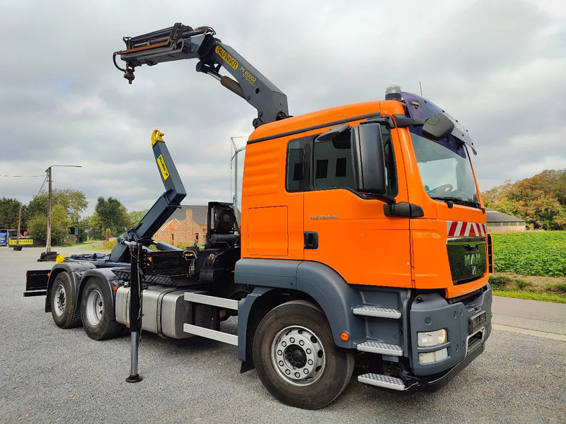 MAN TGS 26.320 Palfinger PK20002 Cotainer Marrel - Камион со кука за подигање, Камион со кран: слика 2 MAN TGS 26.320 Palfinger PK20002 Cotainer Marrel - Камион со кука за подигање, Камион со кран: слика 2