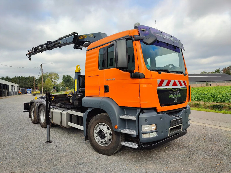 MAN TGS 26.320 Palfinger PK20002 Cotainer Marrel - Камион со кука за подигање, Камион со кран: слика 3 MAN TGS 26.320 Palfinger PK20002 Cotainer Marrel - Камион со кука за подигање, Камион со кран: слика 3