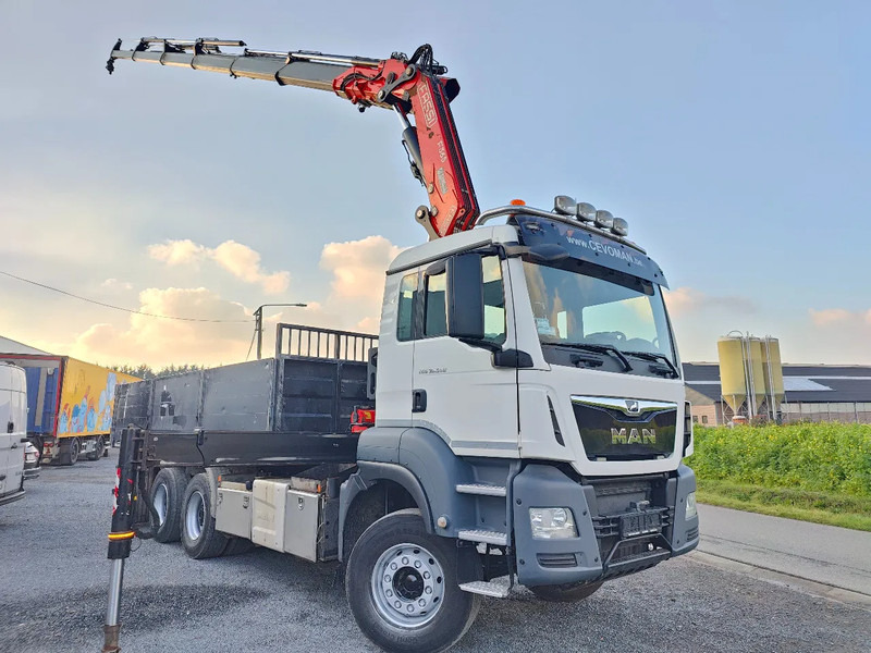 MAN TGS 35.500 Tridem 8x4 Euro6 Kipper Kraan Fassi F365 - Кипер, Камион со кран: слика 1 MAN TGS 35.500 Tridem 8x4 Euro6 Kipper Kraan Fassi F365 - Кипер, Камион со кран: слика 1